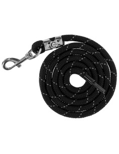 Leading rope for horses Covalliero "Reflective"