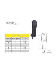 Half chaps Fair Play "STANDART" for kids 2