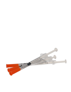 Disposable Insulin Syringe, 1.0 ml, U100, 0.33 x 12 mm,...