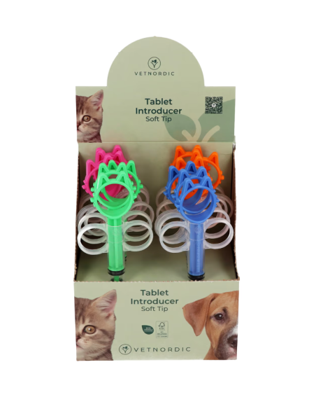 Tablet Introducer, display, assorted colors, 12 pcs
