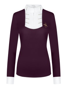 Competition shirt FP INGRID LS VINTAGE GOLD royal berry 36 2