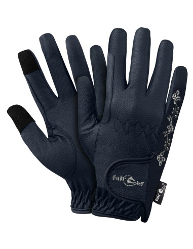 Gloves FP ASTI FLEUR navy