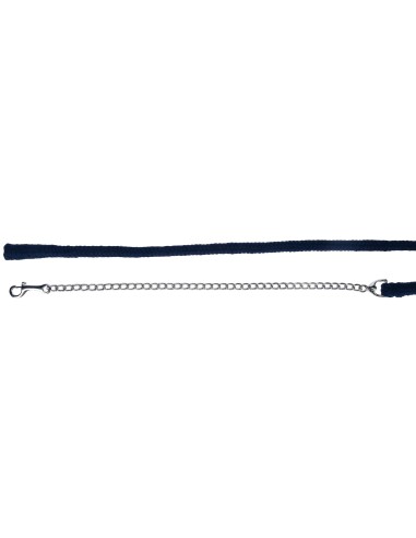 Cotton leash with chain