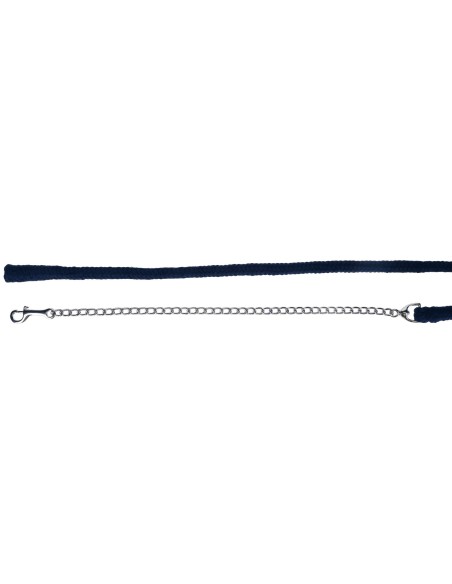 Cotton leash with chain