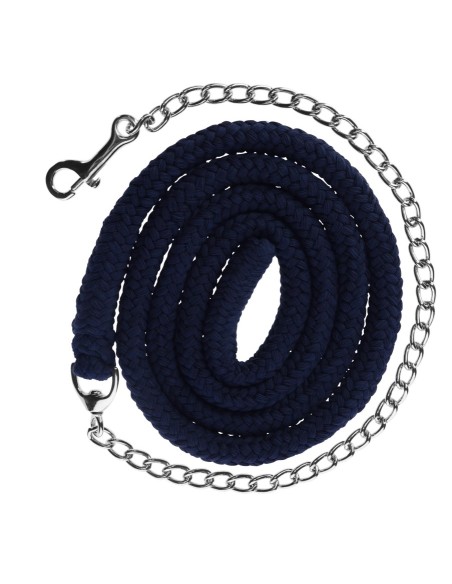 Cotton leash with chain