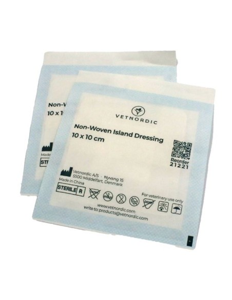 Non-woven Island Dressing, 10 x 10 cm
