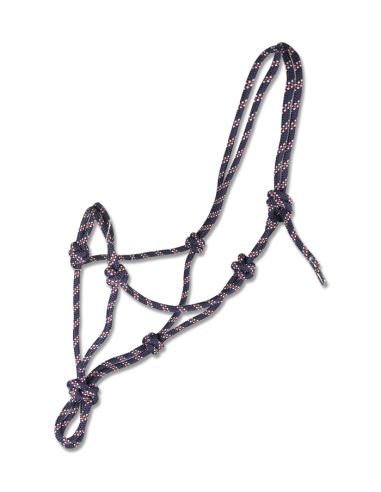 Knotted halter