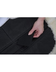 Corrector Saddle Cushion Faux Fur AntiSlip 2