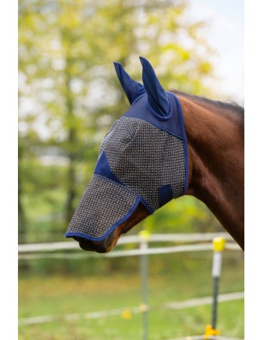 Fly Mask with Ear and Nostril Protection...