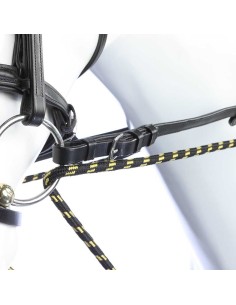 Leather draw reins - 16mm 2