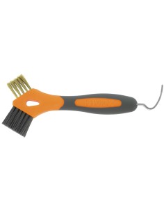 HIPPOTONIC 3-in-1 metal hoof pick brush
