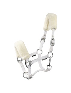 Horka halter for horses with synthetic fur 2