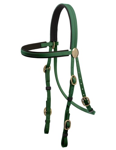Brass Buckle Race Bridle