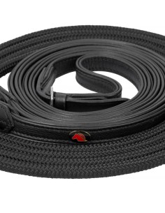 Soft leather draw rein START with cord 2