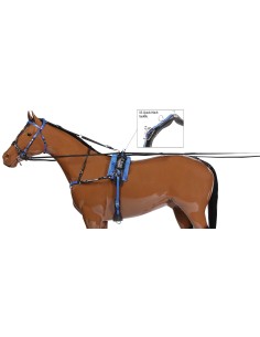 Quick Hitch H305 Harness Set - Black/Yellow 2