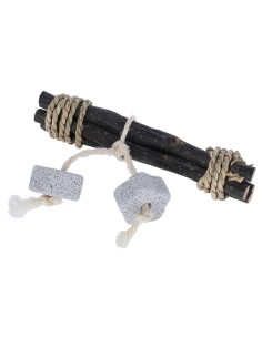 Play and Nibble Wood with Lava Stone