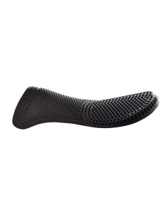 GEL PAD & BACK RISER black