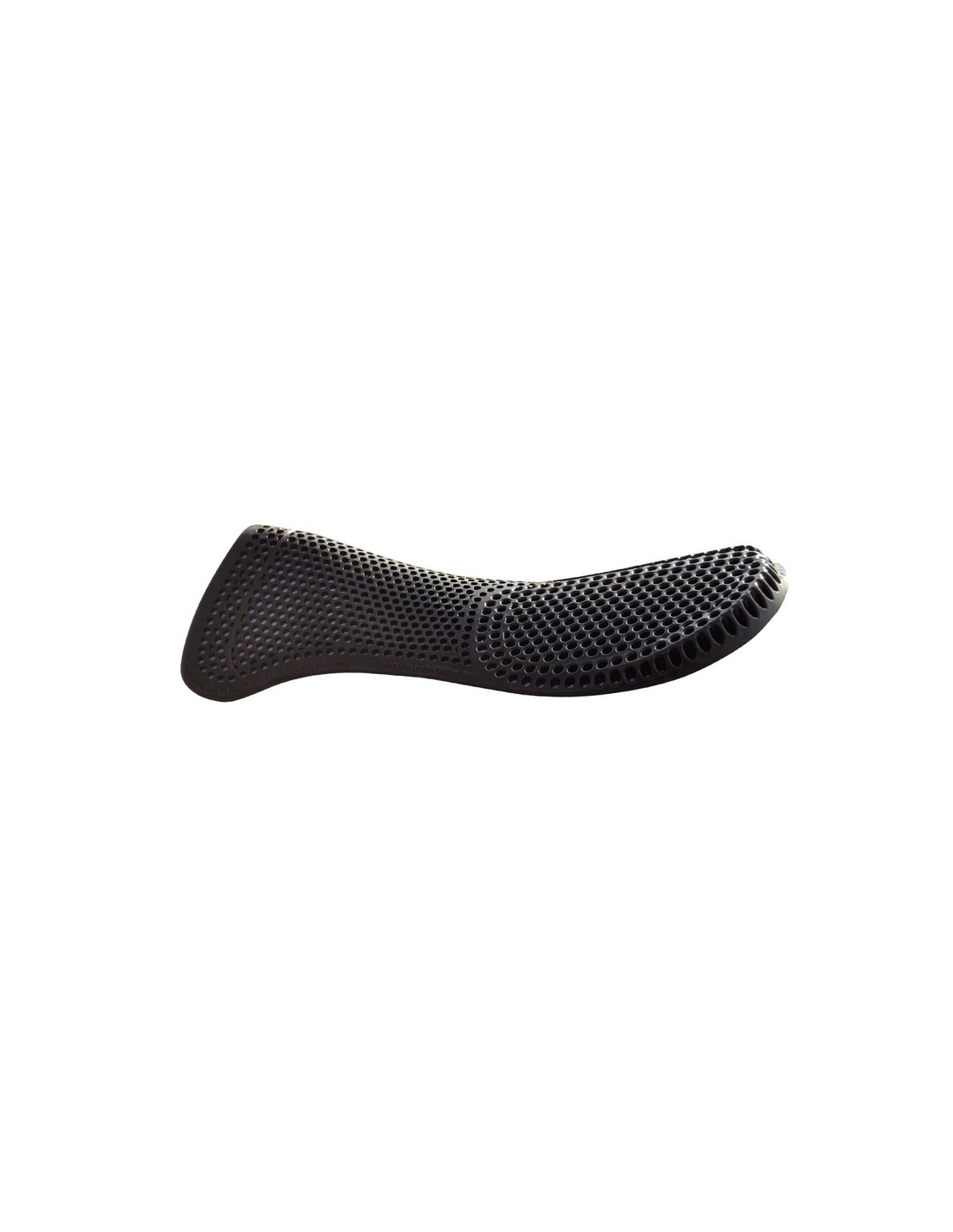 GEL PAD & BACK RISER black
