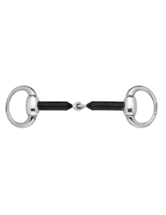 Eggbutt bit 16 mm hard carbon with oval stainless steel...