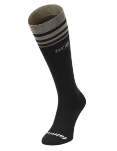 Riding socks FP NOORVIK black-taupe grey L (42-46)
