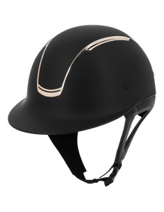 Wide visor helmet rose gold Equitheme Soazy