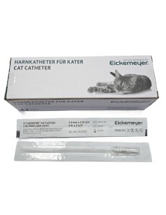 Urinary catheter for tomcats with hydrophilic coating, Ø...