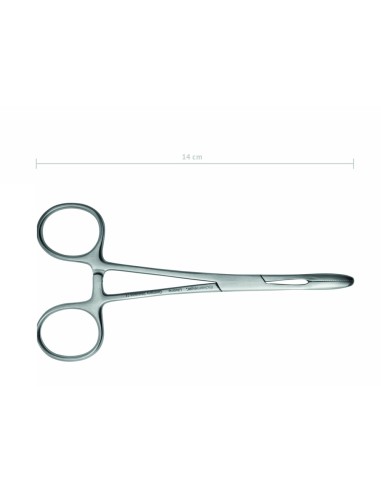 Forceps Pean, Short Jaws, 140mm