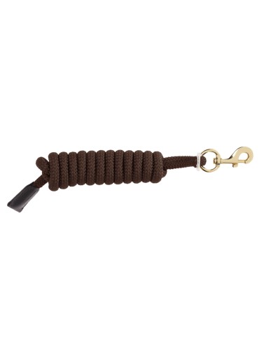 Leading rope with silver snap hook 2.2m