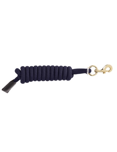 Leading rope with silver snap hook 2.2m