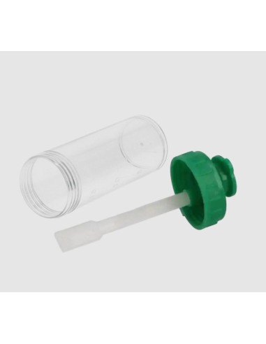 Stool tubes with spoon, non-sterile, 20 count