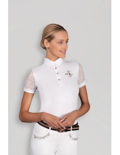 Competition short sleeve shirt FP Cecile Rosegold
