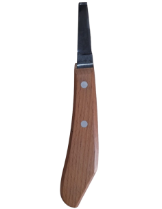 Mustad hoof knife curved for left hand