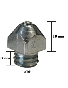 Mustad studs ice 6 - 3/8w. 10x10 h10 conf. 2