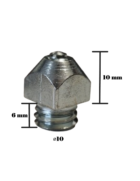 Mustad studs ice 6 - 3/8w. 10x10 h10 conf.