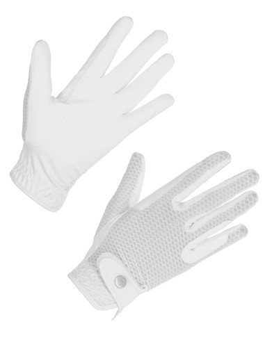 White Riding Gloves Covalliero SS26