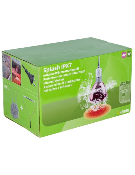 Infrared Heater Kerbl Splash IPX7