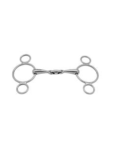 3-Ring bit "Vienna" 16 mm double jointed - Stainless steel
