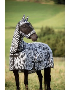 Fly мask ZEBRA with ear protection