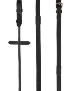 CATAGO Nival leather/rubber rolled reins size Full 2