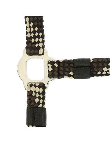 EQUITHÈME - Tressé - Halter + Lead