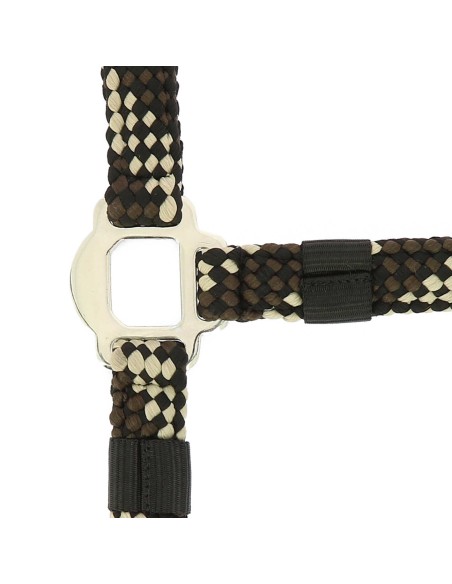 EQUITHÈME - Tressé - Halter + Lead