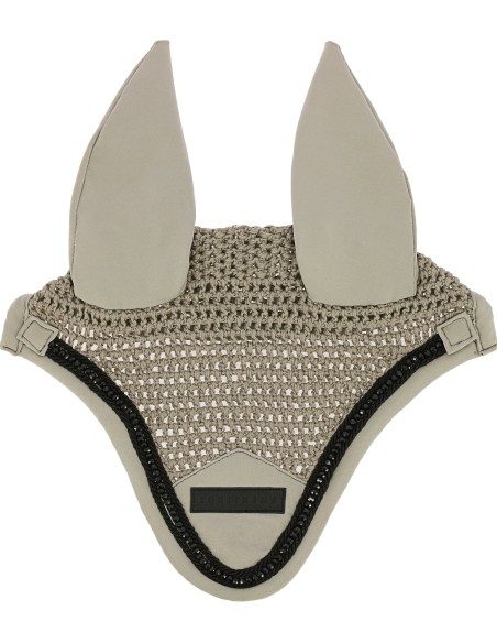 All-Purpose Saddle Pad with fly veil set Equitheme Pearl size Cob/Full