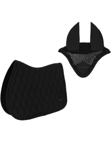 All-Purpose Saddle Pad with fly veil set...