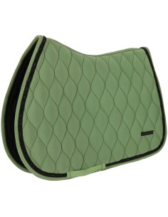 All-Purpose Saddle Pad with fly veil set Equitheme Pearl... 2