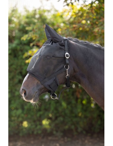 Halter with Integrated Fly Mask