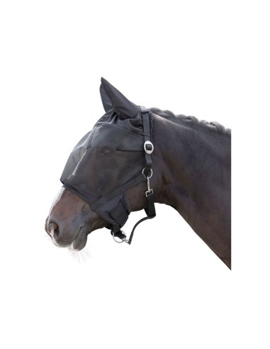 Halter with Integrated Fly Mask