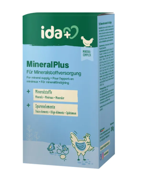 IdaPlus MineralPlus - oптимална минерална подкрепа за домашни птици 280гр