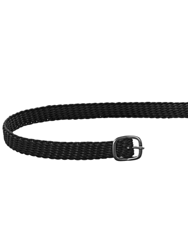 Spur straps 45cm perlon black