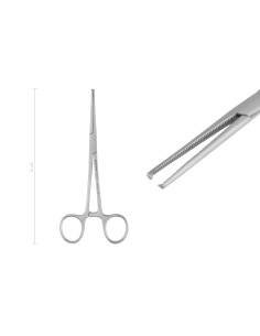 Artery Forceps KOCHER-OCHSNER Basic straight, 1x2 teeth
