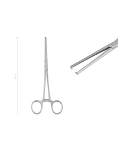 Artery Forceps KOCHER-OCHSNER Basic straight, 1x2 teeth 2